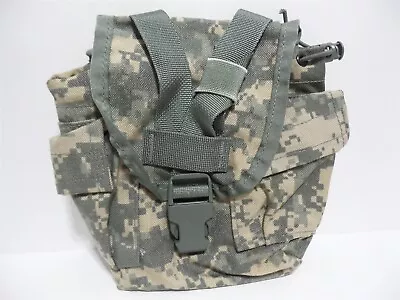 New Sds Army Acu Ucp Digital 1 Quart Canteen Gp Pouch Flc Molle Ii Usgi Tactical • $0.99