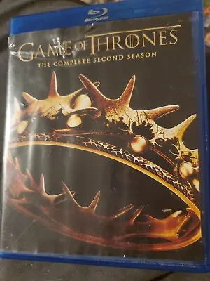 Game Of Thrones Season 2 Complete 2nd Second Season Bluray DVD 7 Disc • $4.99
