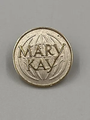 Mary Kay Globe Lapel Hat Pin Brooch • $6.40