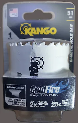 Kango- 'ColdFire' 51mm Bi-Metal Hole Saw - Cryogenically Treated -Great Quality • £10.69