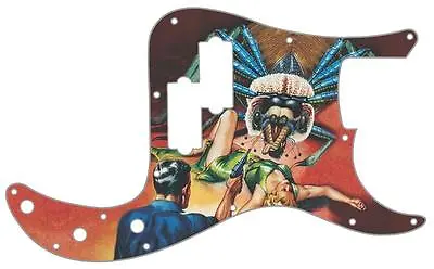 P Bass Precision Pickguard Fender 13 Hole Guitar Scratchplate Giant Spider • $66.33