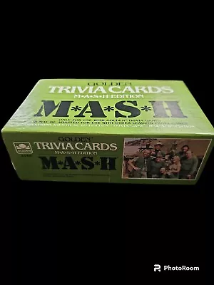 Vintage Card Games Golden Trivia MASH Edition 1984 - COMPLETE • $9.99