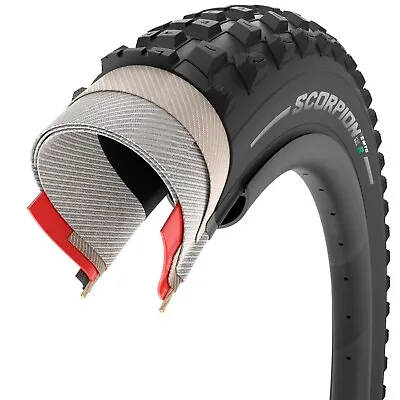 Pirelli Scorpion E-mtb Rear Specific 29x2.6 Mixed Terrain Fold Mtb Bicycle Tyre • $99