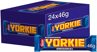 £13.67 • Buy Yorkie - Milk Chocolate Bar Multipack, 24 X 46g Bars 46 G (Pack Of 24) 
