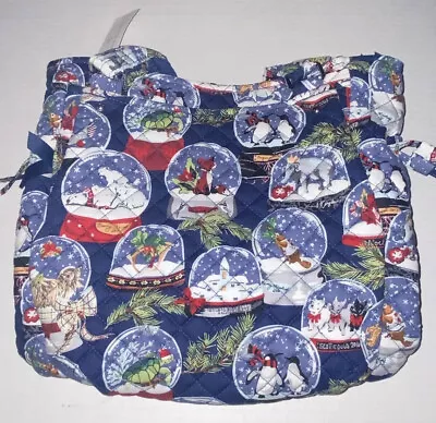 Vera Bradley Glenna Satchel Bag Snow Globes Penguin Turtle Hen Fox NWT • $59.99