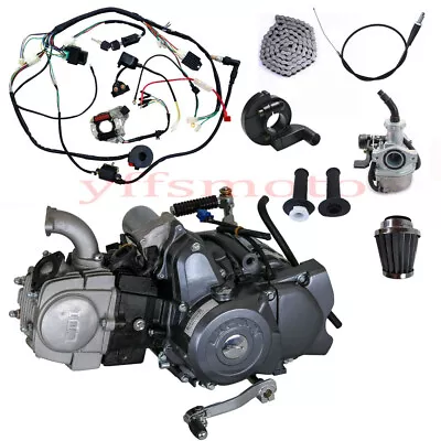 Lifan 125cc Engine Motor Kick Start 4-Up For CT70 CT110 ST90 CL70 XR50 Honda NEW • $539.77