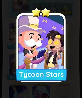 Tycoon Stars Sticker - Monopoly Go - 2⭐️ Boy Band Set 7 - Sending Fast!!! • $1.75