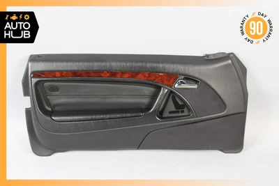 $423.30 • Buy 96-02 Mercedes R129 SL500 SL320 Left Side Interior Door Panel Black OEM 73k