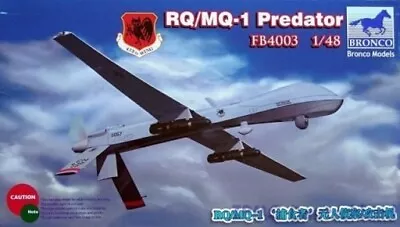 Bronco Models 1/48 Scale RQ/MQ-1 Predator Plastic Model Kit • $34.99