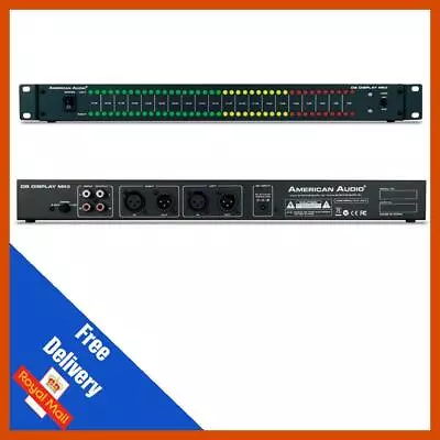 £64.99 • Buy American Audio DB Display MKII 19  Rack Mount LED Decibel DJ Limiter Sound Meter