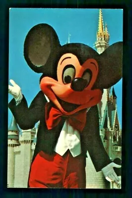 Postcard Disney World Welcome To Fantasyland With Mickey Mouse. U • $3.99