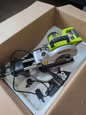 Guild Sliding Mitre Saw With Laser 1700W • £89.99