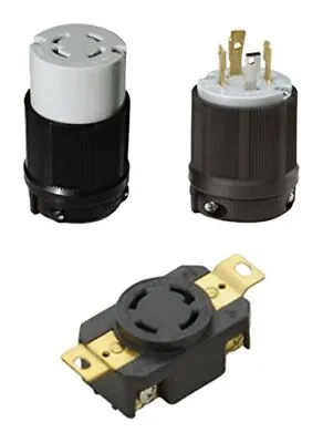 OCSParts L14-30PCR NEMA L14-30 Plug Connector And Receptacle - 30 Amp 125/250V • $35.99