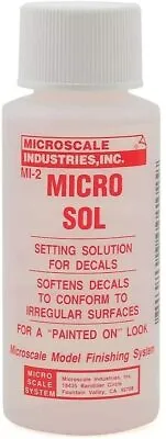 Microscale MI-2 Micro Sol Decal Setting Solution 1oz - US Fast Ship 100% Genuine • $5