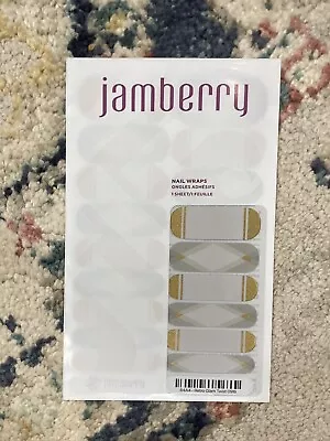 Jamberry Nail Wraps - Free Postage - Retro Glam Twist FULL SHEET • $10