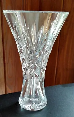 Waterford Crystal Flat Base Vase Ashbourne Pattern 8  • $31
