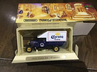 Matchbox Models Of Yesteryear Great Beers Series 1932 Ford Aa Corona Extra Ygb16 • $50