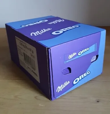 Milka Oreo Chocolate Bars 37g X 36 Bars Full Unopened Box Best B4 02/24 • £18.99