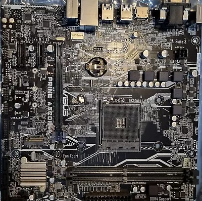 ASUS Prime A320M-K Motherboard Only • £5