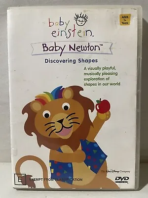 Baby Einstein Baby Newton Discovering Shapes (DVD 2004) • $24.99