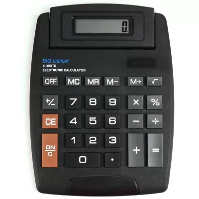 £7.61 • Buy GIANT DISPLAY CALCULATOR Battery 8 Digit Screen Desktop Large Button EASY PRESS