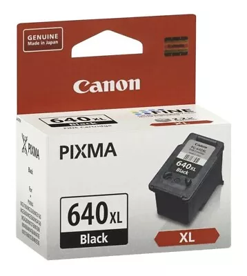 Genuine Canon  640 XL Black Ink CartridgeHigh Yield  PG-640XL • $29