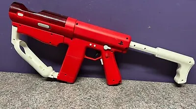 Original Sony PlayStation3 Move Sharp Shooter Gun Red • $89.95