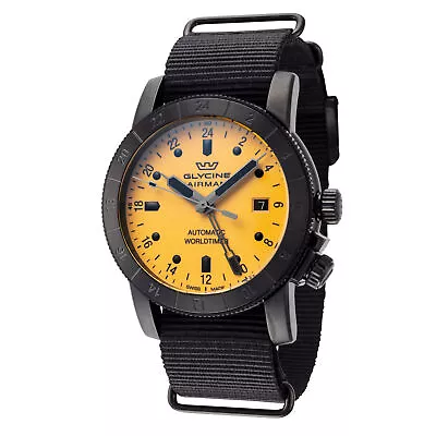 Glycine Men's Airman Contemporary 42mm Automatic Watch GL0462 • $842.13