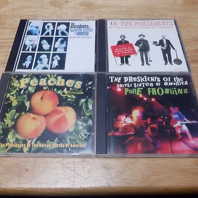 The Presidents Of The United States Of America CD Lot Of 4 II Peaches • $19.99