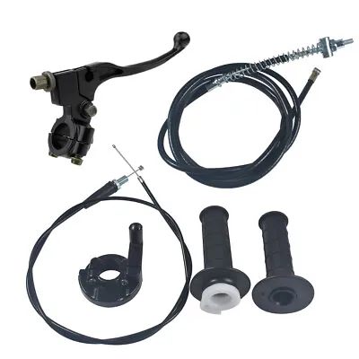 7/8  Clutch Lever Brake Throttle Cable Handlebar For Baja Minibike 50-250cc • $20.99