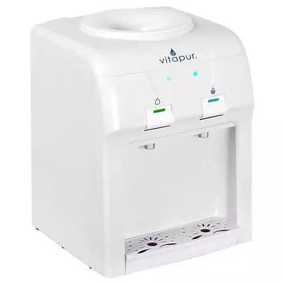 VITAPUR Water Cooler Dispenser 6'-Cord 5-Gal Cap Automatic-Shutoff In White • $96.77