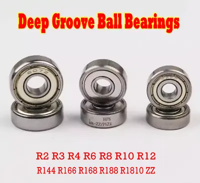 1pcs R2 To R18 Deep Groove Ball Bearing Shaft IMPERIAL HIGH PERFORMANCE BEARINGS • $3.95