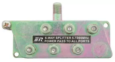 6 Way Cable TV CATV Splitter 5-1000MHZ • $7.34