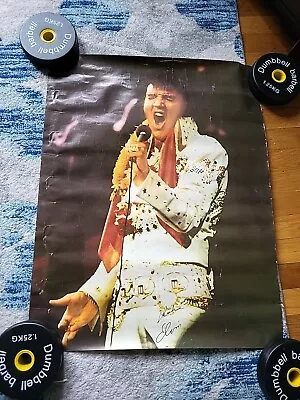 Elvis Poster Vintage Original • $120