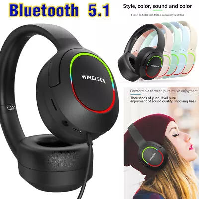 Wireless Headphones Bluetooth Stereo Headsets Portable For Moto E5 Play/Go/ Plus • $26.99