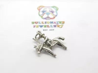 £15 • Buy Sterling Silver Canadian Cavalry Soldier Charm Vinatge C1960