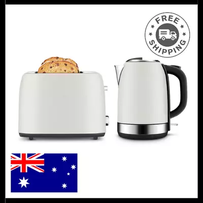 Breville The Breakfast Pack Toaster & 1.7L Kettle Set - Irish Linen Brand New • $149.99