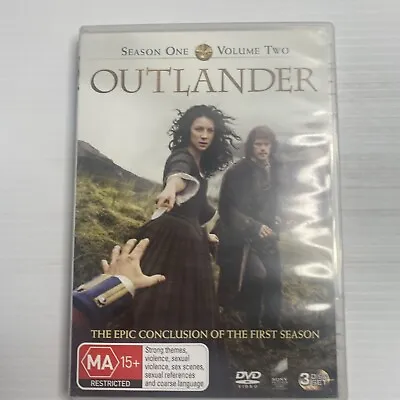 Outlander: Season 1 - Vol 2 (DVD 2014) Sam Heughan Caitríona Balfe - Romance • $12