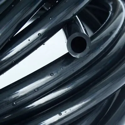 FOR 5/32 (4mm)   Fuel Air Silicone Vacuum Hose Line Tube Pipe  Black 10 Feet • $9.90