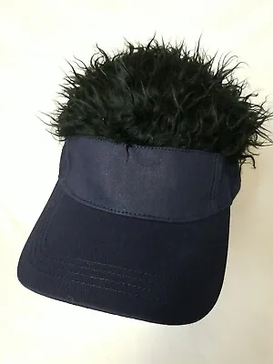 Flair Hair Funny Sun Visor Cap Hat • $9.74