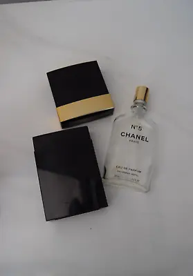 CHANEL N°5  PARFUM VINTAGE REFILLABLE 50ml (empty Bottle ) Monolith Case • £12.74