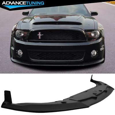 Fits 10-14 Ford Mustang Shelby GT500 OE Style Front Bumper Lip Lower Spoiler PP • $149.99