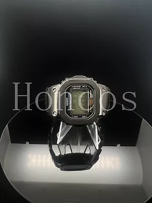 Custom Made MODS Watch G-Shock CASIO DW5600E-1V Men Black Case And Bracelet • $119.99