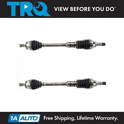 TRQ 2pc Upgraded Severe Duty Front CV Axle Shaft Set For Forester WRX Crosstrek • $174.95