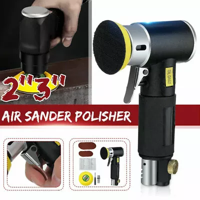 2'' 3''  Car Pneumatic Polisher Orbital Air Sander Power Tool Grinding Polishing • $45.99
