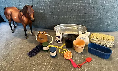 Vintage Horse With Breyer Accessories Lot • $3.25