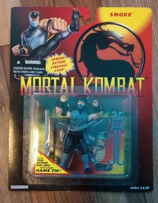 Mortal Kombat Smoke Action Figure Hasbro  1994 New In Open Box • $59.99