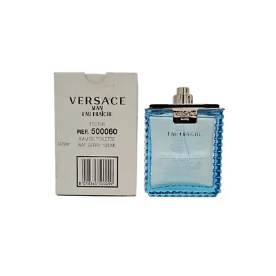 Versace Man Eau Fraiche 3.4 Oz / 100 ML Eau De Toilette For Man No CAP • $48.99