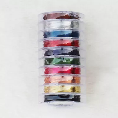 10 Rolls/pack Magnet Wire Colored Copper Wire Copper Wire Gauge • £9.23