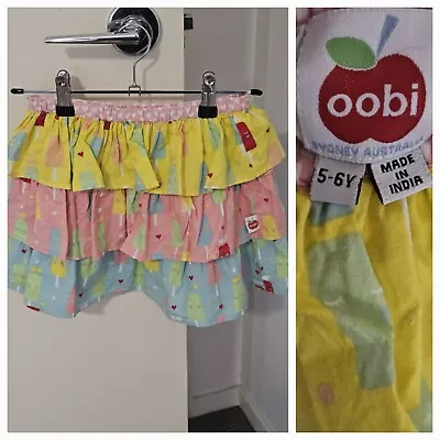 Sweet Ice Block Oobi Ruffle Skirt Size 5-6 • $5